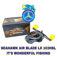 Reel pancing Bc Seahawk Air Blade Lx 103hsl sesuai gambar