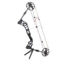 Archery Black High-Strength Bow 70lbs Hunting pulley bowfishing Compound Bow