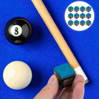 Cue Stick Wiping Powder Pool Table Cue Chalk Billiards Playing Accessories