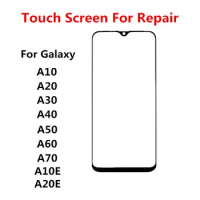 Touch Screen For Samsung Galaxy A20E A10E A10 A20 A30 A40 A50 A60 A70 Front Glass Panel LCD Display Outer Cover Repair Parts