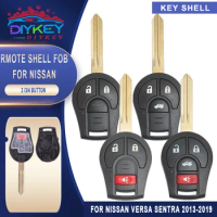 DIYKEY 2 Button / 3 Button / 4 Button Remote Key Shell Case Fob for Nissan Cube Juke Sentra Versa Rogue NV200 NV1500