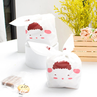 【HH】兔耳禮物包裝袋 50入(束口禮物袋 糖果分裝袋 包裝袋 生日禮物 糖果包裝袋 零食袋)