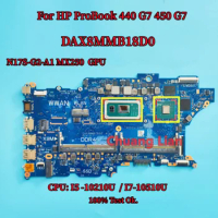 DAX8MMB18D0 Mainboard For HP ProBook 440 G7 450 G7 Laptop Motherboard With I5 10210U I7-10510U CPU N17S-G2-A1 MX250 DDR4100% OK