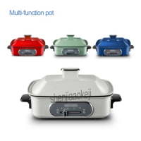 MR9088 Multi-function pot Electric hot pot barbecue stove Household frying pan 2.5L capacity 220v 1400w 1pc