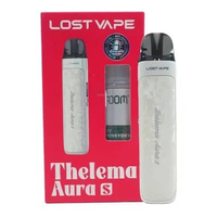 Pod Vape Thelema Aura S Pod Kit 40W 1600mAh Authentic By Lostvape BAROQUE WHITE
