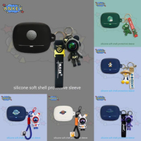 For Baseus Bowie M2s M2 M2+ E9 W3 Earphone Silicone Case Cute Astronaut Earbuds shell Soft Protective Headphone Headset Skin