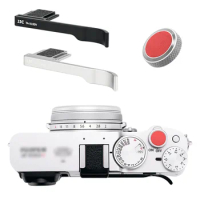 JJC X100VI Metal Thumb Up Grip and Camera Shutter Release Button for Fujifilm Fuji X100VI X100F X100T X100V X100 X100S X-E3 X-E4
