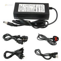 DC12V 6A 72W Power adapter charger Power Supply AC100-240V input for Led Strip Lights/Security Cameras/Video