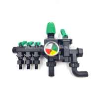 Agricultural Sprayer Control Shut Off Valve 3 Way Water Splitter Pipe Ball Valve Electric Magnetic Valve Actuator Ball Valve