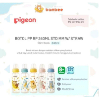 Jessen Pigeon Standard Bottle/ Botol Susu Pigeon Bayi Standard 240ml/Pigeon Botol Susu Bayi Standar