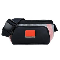 【TUMI】ALPHA BRAVO CAMPBELL系列腰包(灰X亮橘)