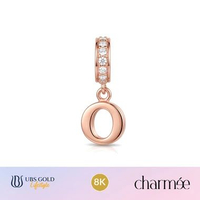 UBS Gold - Liontin Emas Charmee Alpha Cheri O - 8k - Ald0212k Rose Gold
