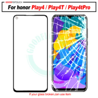 For honor Play4 / Play4T / Play4tPro Front Glass Touch Screen Top Lens LCD Outer Panel Repair + OCA Glue
