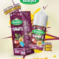 Liquid BUAQITA 30ml Saltnic Sour Passion Fruit