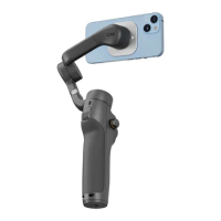 Magnetic Mobile Phone Bracket Silver Cellphone Holder With Magnetic Disk Portable Lightweight for DJI Osmo iPhone 12/13/14Series