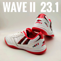 (PANลิขสิทธิ์)ไซส์ 39-45 รองเท้าฟุตซอล PAN WAVE II 23.1 หนังแท้ ***หนังวัว*** a In stock