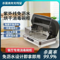 【可開發票】餐飲食堂飯店筷子機商用碗筷紫外線烘干消毒柜筷子勺子消毒一體機