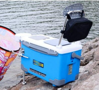 渔具 野營者新款多功能釣箱台釣響垂釣響子漁具魚桶釣魚特價釣魚響 MKS99免運