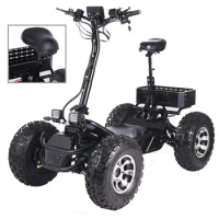 2024 New Design ATVs Four Wheeler Ebike 60V 8000W 21Inch Quad Bike 50/80Ah Electric 4 Wheel Drive At