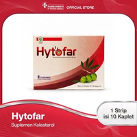 Hytofar 1 Strip Isi 10 Kapsul - Membantu Menurunkan Kadar Lemak Jahat 1 Strip 10 Kapsul