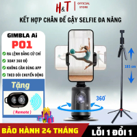Gimbal หมุนได้ 360 องศา, P01, ที่วางโทรศัพท์มือถือ, ติดตามใบหน้า, วิดีโอ, สตรีมสด, การหมุนอัตโนมัติ 