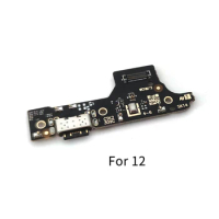 For Xiaomi Redmi 12 12C USB Charging Board Dock Port Flex Cable Repair Parts