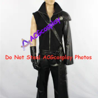 Final Fantasy VII 7 Cloud Strife Cosplay Costume acgcosplay include metal wolf head pin