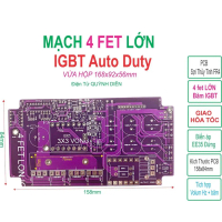 PCB bo mạch kích đ iện 4 fet LỚN băm IGBT Auto Duty - Linh Kiện Điện Tử QUỲNH DIỄN