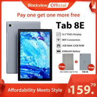 Blackview Tab 8E 10.1 Inch Android 10 WIFI Tablet PC 3GB RAM 32GB ROM 13MP Rear Camera 6580mAh Battery Octa Core Dual Speakers