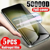 5pcs Hydrogel Film For Samsung Galaxy S23 Ultra S22 S21 S20 FE S10 Plus A51 A12 A71 A32 A33 A13 A52 A53 A54 5G Screen Protector