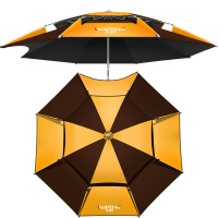 釣魚傘大釣傘萬向雙層加厚魚傘防暴雨防風防曬遮陽傘折疊釣傘