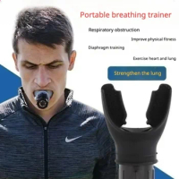 Breathing Trainer Exercise Lung Face Mouthpiece Respirator Fitness Equipment for Household Healthy Care Accessories