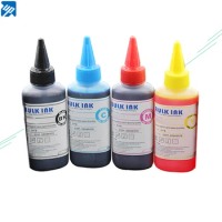 4 x 100ml dye ink refill ink for hp 302 XL hp302 Ink Cartridge for hp Deskjet 1110 1111 1112 2130 OfficeJet 5220 5230 printer