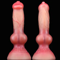 Alien Dog Dildo Silicone Dog Dick Dildo Sucker Men And Women With Masturbators Simulation Dildo Erotic Products