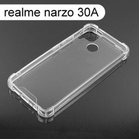 【Dapad】空壓雙料透明防摔殼 realme narzo 30A (6.5吋)