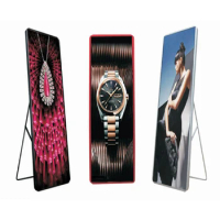 New Design P1.86 P2 P2.5 Full Color Hd Indoor Outdoor Led Poster Advertising Machine Led Screen Led Display