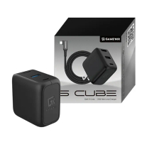 【GAME’NIR】S-Cube 氮化鎵HDMI影像轉接USB-C 支援35W iPhone iPad充電器(取代SWITCH底座 台灣公司貨)