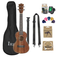 23 Inch Ukulele 4 Strings Hawaiian Guitar Mahogany Body Guitarra Ukulele With Bag Strings Tuner Capo Guitar Parts &amp; Accessories