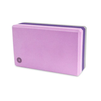 บล็อกโยคะรุ่น easyoga TOPro 50D 104 - P7 Dark/Light Purple -สีม่วง