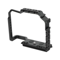 CAMVATE Full Camera Cage for Panasonic LUMIX S5 II/IIX with Shoe Mount&amp;Arca-Type Bottom Plate and Integrated NATO Rail Video Rig