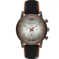 【EMPORIO ARMANI】亞曼尼 超凡時尚計時腕錶(AR11174)