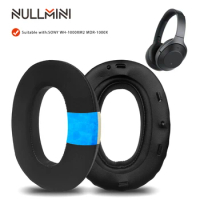 NullMini Replacement Earpads for Sony WH-1000XM2, MDR-1000X Headphones Cooling Gel Ear Cushion Earmuff Sleeve Headset Headband