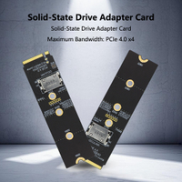 JMT M.2 NVME M Key To Oculink SFF-8612 Female PCI-E 4.0 X4 Gen4 64Gbps Adapter Card For U.2 SSD For 