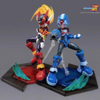 Megaman Anime Figure Zero Action Figure Copy X Rockman Room Decoration Collectible Assembled Children Toys Birthday Gift