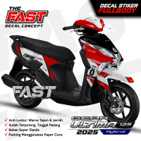 TERBARU Decal Gear Ultima Fullbody Ohlins Stiker Yamah Gear Ultima 125 Decal Mio Gear Ultima 125 Ful