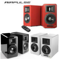 EDIFIER 漫步者 AIRPULSE A100 Plus 主動式音箱 多媒體喇叭-紅色