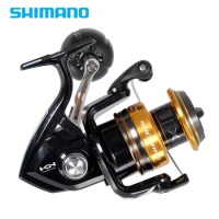 shimano Original Socorro Sw 5000-10000 Big Saltwater Spinning Reel 4+1bb 4.9:1 X-ship Saltwater Trolling Spinning Fishing Reel