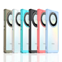 For Honor X9A 5G Case Honor X9A X8A X7A X8 X9 5G Cover Funda Shockproof Candy Silicone Edge + PC Phone Back Cover Honor X9A 5G