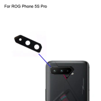 For ROG Phone 5S Pro High quality Replacement Back Rear Camera Lens Glass For ASUS ROG 5S Pro ROG5 S PRO test good Parts