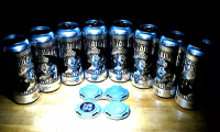 Heady Topper IPA Cans (The Alchemist Brewery, Stowe, VT) Lot of 8 With Carrier